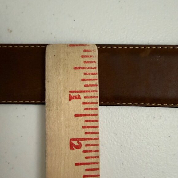 Silver Creek Classics Men\'s Dress Belt Sz 40 Brown Leather 53709 Western Cowboy
